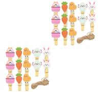 40 Pcs Mollettine Di Pasqua Mini Clip Decorazioni Per Pulcini Pasquali