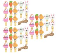 40 Pcs Mollettine Di Pasqua Mini Clip Decorazioni Per Pulcini Pasquali