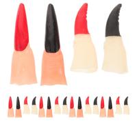 40 Pcs Oggetto Di Scena Per Cosplay Dito Finto Dita Halloween Oggetti