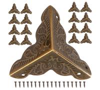 40 Pcs Para Angoli Per Mobili in Metallo Vintage Protezioni Bordi Dei