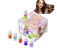 40 Pcs Perfume & Hair Oil 2-in-1,Avocado & Camellia Nourishing&Shining Hair Oil,for Restore Dry,Frizzy and Damaged Hair,Portable Scented hair Perfume oil for Women