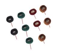40 Pcs Tampone Per Lucidatura Platorello Lucidare Cuscinetti Utensili Rotanti