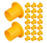 40 Pcs Tappi in Plastica Copertura Antipolvere Manubrio Della Bici Coperchio Di