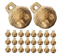 40 Pcs Vintage Mini Brass Bells Campane Artigianali Campanelli Per Collare Cani