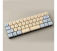 40% personalizzato Xda Dye Sub Tiramisù Keycap Keyset per Ymd40 Amj40 Mini tastiera meccanica carina, blu beige, grigio azzurro, colore colore: grigio azzurro chiaro (colore : blu beige)
