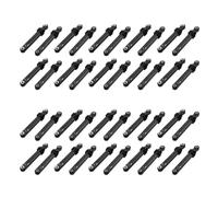 40 Pezzi 100N Ammortizzatore, Compatibile For Lavatrice LG, Ammortizzatore, Rondella, Carico Anteriore, Parte, Guscio In Plastica Nera, Accessori For Elettrodomestici.