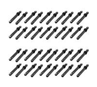 40 Pezzi 100N For Lavatrice Ammortizzatore Rondella Carico Frontale Parte Guscio In Plastica Nera Accessori For Elettrodomestici