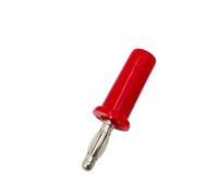 40 pezzi 4 mm spina a banana a forma di lanterna cassa armonica cavo altoparlante connettore a banana nichelato(40 Red)