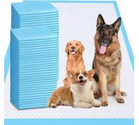 40 Pezzi 80 x 120cm Extra large Tappetini Igienici per Cani, Tappetini Igienici anti-perdita e Super Assorbenti per Cani, per l'addestramento dei Cuccioli per Gatti e Conigli