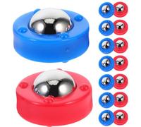 40 Pezzi Accessori per Giochi da Tavolo, Palline per Shuffleboard | Ricambio per Rulli Rotti, Uso Semplice, Facile da Trasportare e Riporre, Plastica, per Tavolo da Gioco