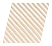 40 Pezzi Barrette in Legno di Balsa 30cm, Quadrate, per DIY