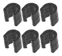 40 Pezzi Clip a C Forma per Cavo Bici, Plastico Nero, Guida Freno | Tubi Curvi, Uso Semplice e Preciso, Accessorio Pratico per Bici, Stile Essenziale, Colore Nero
