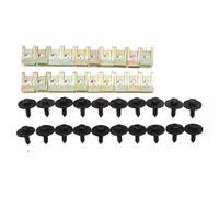 40 Pezzi Clip per Pannello Scudo Sottoscocca Motore sotto Il Pannello di Copertura del Cambio Elementi di Fissaggio Paraspruzzi per R50 R52 R53 R55 R56 R57 R60