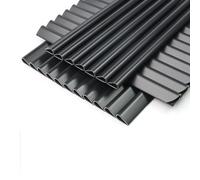 40 Pezzi Clip per Strisce Frangivista in PVC, Guide di Bloccaggio per Strisce Frangivista con 1 Pack Fascette Plastica, Clip di Fissaggio la Privacy per Giardino Tappetini A Doppia Asta