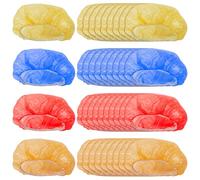 40 Pezzi Copertura Rilevatore di Fumo, Copertura per Allarme Antincendio, Copertura Antipolvere, Copertura per Rilevatore di Fumo Riutilizzabile Copertura per Interni (Blu, Rosso, Giallo, Arancione)