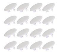 40 pezzi Copripresa Elettrica Bianco ABS per Animali domestici | Copertura Protettiva per Prese a Due Poli, Installazione Semplice, Uso Domestico in Bagno e Casa