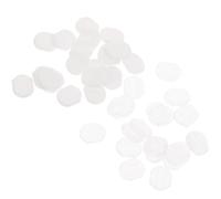 40 Pezzi Cuscinetti per Orecchini a Clip in Silicone, Sottili | Riduzione della Pressione e Comfort per Orecchie Sensibili, Tasca Interna Trasparente, per Adulti e Fai da Te