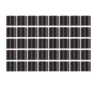 40 pezzi di distanziatori cuscinetti Accessorio hardware Skateboard Accessorio Migliora il bilancio di stabilità Cuscinetti esterni interni per le pattini a veli (Nero)