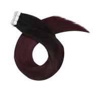 40 Pezzi Di Extension For Capelli Con Nastro Adesivo, Capelli Umani, Lisci Naturali, Senza Cuciture, Nastro Invisibile, Capelli Remy For La Bellezza Facile Da Usare(18 inches,BA1B-99J)