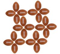 40 pezzi di giocattoli da spremere in miniatura per rugby, mini giocattoli da