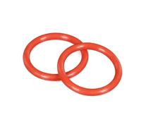 40 pezzi di O-ring di tenuta VMQ rossi, spessore 3,1 mm, diametro interno 101,8 mm, O-ring in silicone resistenti alle alte e basse temperature,108x101.8x3.1mm