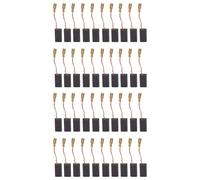 40 pezzi di ricambio for spazzole di carbone 10,5x8x16 mm for trapano elettrico, set di spazzole di carbone sfuse for utensili elettrici