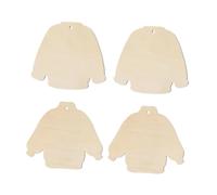 40 pezzi di ritagli di maglioni in legno grezzo per progetti artigianato fai