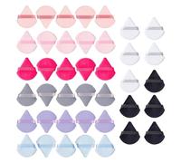 40 Pezzi Di Soffio Triangolare, Spugna Per Il Trucco, Mini Soffio, Strumenti Per Il Trucco, Soffio Portatile
