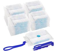 40 Pezzi Duster Ricariche per Swiffer Piumini Catturapolvere Duster Ricariche Ricambi Piumini Cattura Polvere Panni Catturapolvere Kit con 2 Manico Spolverini Ricariche per Spolverino per Scuola Casa