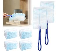 40 Pezzi Duster Ricariche per Swiffer Piumini Catturapolvere Duster Ricariche, ricarica antistatica per spolverino, accessori di ricambio per spolverino, spolverino per la pulizia di polvere e sporco