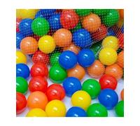40 PEZZI GIOCO PALLINE MORBIDE PLASTICA COLORATE PISCINA MARE BOX BIMBI 18 MESI