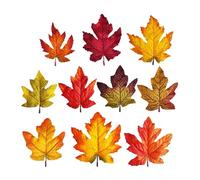 40 Pezzi Home Decor Cadono Le Foglie Di Acero Tappetino Da Tavolo Per Posate Caduta Foglia D'acero Decorazioni Per Matrimoni Tovagliette Di Zucca Autunno Bambino Fogliame Ghirlanda