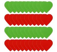 40 pezzi Magneti Bifacciali, Rosso-Verdi a Forma di Cuore Punti Magnetici Girevoli Indicatori di Stato Magnetici per Lavagna Bianca Frigorifero Ufficio e Aula Insegnamento Cucina