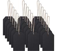40 pezzi Mini lavagna Etichetta cancellabile lavagna appesa double sided cancellabile bordo con spago per bambini fai da te decorazione del partito prezzo cartellini di forniture
