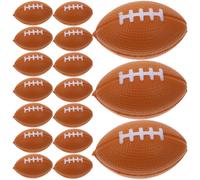 40 pezzi Mini Rugby Squeeze Toys Piccole schiume Spremere Ansia Giocattolo