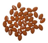 40 pezzi Mini Rugby Squeeze Toys Piccole schiume Spremere Ansia Giocattolo