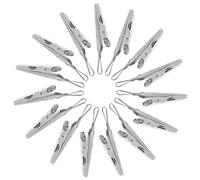 40 Pezzi Morsetti Batteria Elettrici in Ferro, Set, Argento | Bordi Lisci e Antiscivolo, Leggeri e Rapidi da Collegare, per Riparazioni e Serraggio su Apparecchi Elettronici