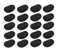 40 Pezzi Para Naso Antiscivolo Neri Per Occhiali Kit Cuscinetto