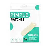 40 Pezzi Patch Brufoli Cerotti Anti Imperfezioni Grandi Pimple Patch Cerotti Idrocolloidali per Viso e Corpo con Olio di Tea Tree Impermeabili Traspiranti e Assorbenti