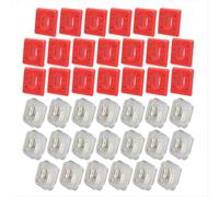 40 pezzi per BMW Serie 3 E46 E90 E91 E92 E93 X5 E53 Clip per modanature per pannelli di rivestimento del cruscotto interno della portiera dell'auto