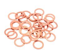 40 Pezzi Rondelle Piatte M16 in Rame 16x22x1mm per Guarnizioni Piatte
