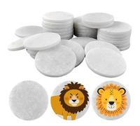 40 Pezzi Sassi Bianchi da Dipingere per Giardino, 5 cm Pietre bianche decorative, Sassolini Decorativi per Vasi, Ciottoli Bianchi da Giardino Naturali per DIY Bricolage e Pittura
