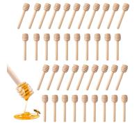 40 Pezzi Spargimiele In Legno Cucchiaini Miele Legno Piccoli Mini Cucchiaio Miele Per La Raccolta Di Miele Marmellata Sciroppo Ideale Per Matrimoni Compleanni E Feste