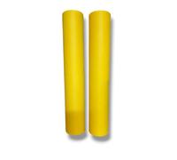 40 pezzi tovagliette in tnt misura 30x40 grammatura 60gr colorate per colazione pranzo tavola imbandita 2 rotoli da 20 pezzi (40, Gialla)