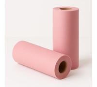 40 pezzi tovagliette in tnt misura 30x40 grammatura 60gr colorate per colazione pranzo tavola imbandita 2 rotoli da 20 pezzi (40, Rosa)