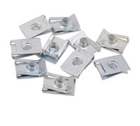 40 Pezzi YOU.S Dado A Flangia M6 Raccordo In Metallo Radiatore Per BMW / Mini