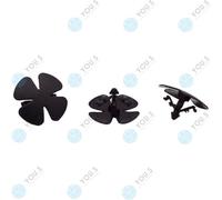 40 Pezzi YOU.S Originale Copertura Del Motore Matte Clip Di Fissaggio Per HONDA
