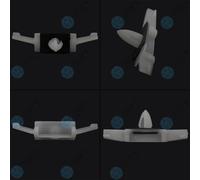 40 Pezzi YOU.S Originale Listelli Laterali Clip Per HONDA 91528-SR4-003