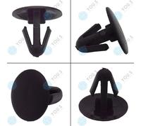 40 Pezzo You.S Nero Plastica Clip Fissaggio per Volvo C30 C70 S40 V50