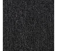40 piastrelle per moquette nera antracite, 10 m2, resistente, per negozi, uffici e casa, pavimenti di alta qualità, 50x50 cm, quadrate, antiscivolo